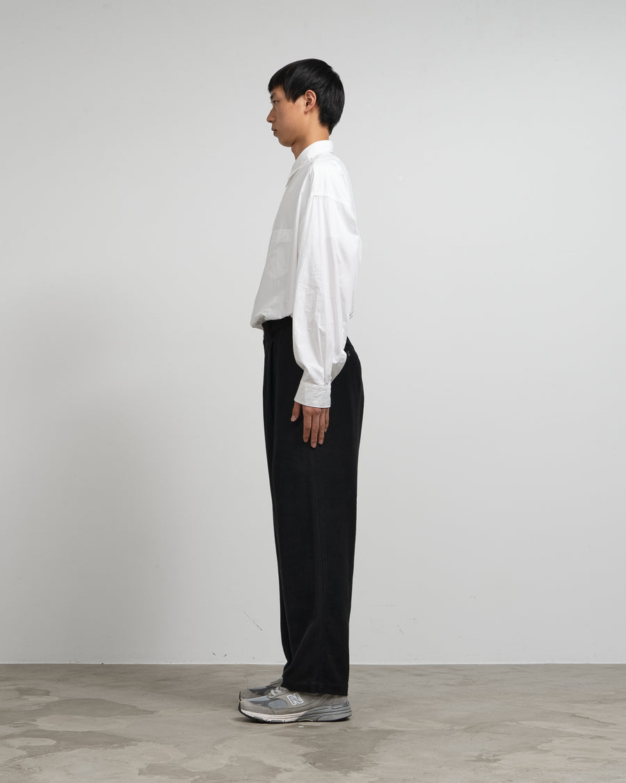 Supima Moleskin Tapered Trousers