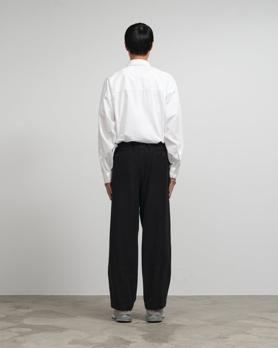 Supima Moleskin Tapered Trousers