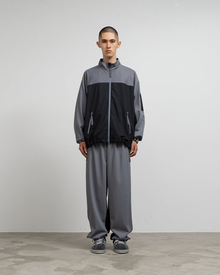 Wool Nylon Gabardine Track Pants