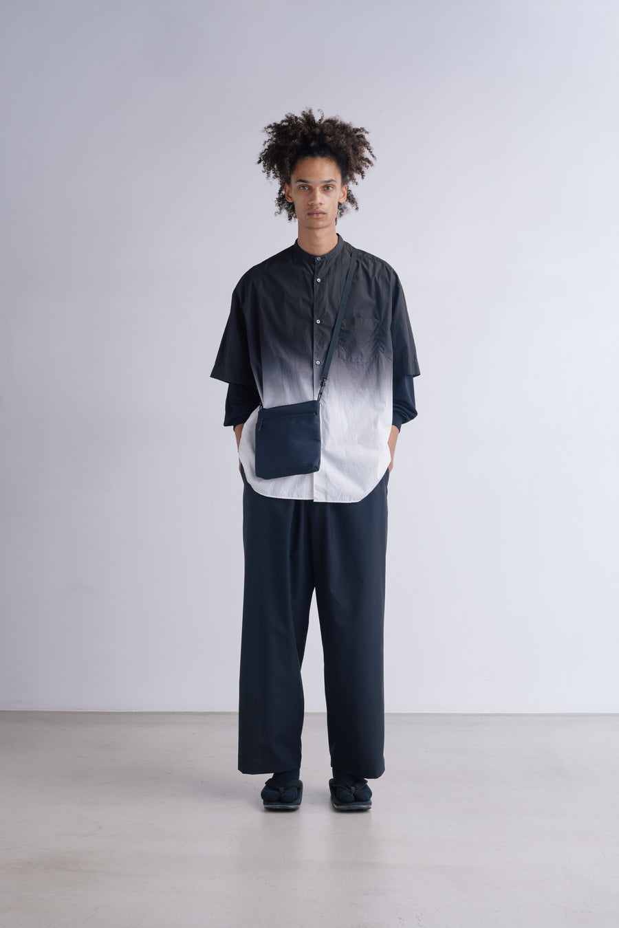 Fine Wool Tropical Easy Wide Pants – Graphpaper