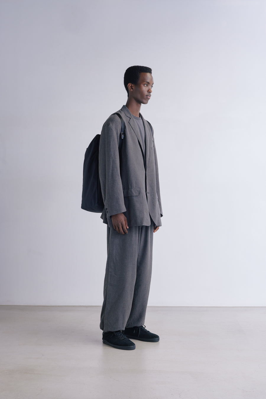 Linen Cupro Track Pants