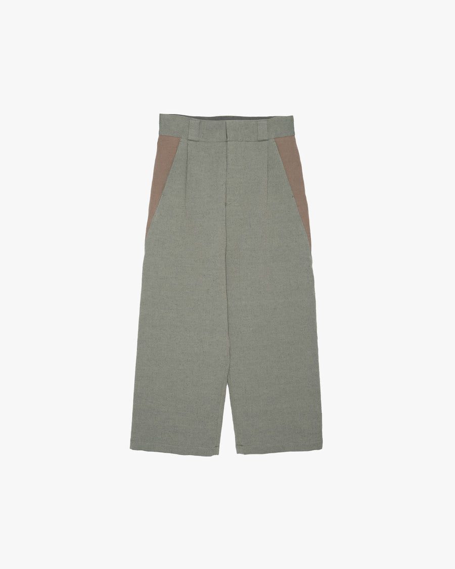 Side seamless Cropped Pants