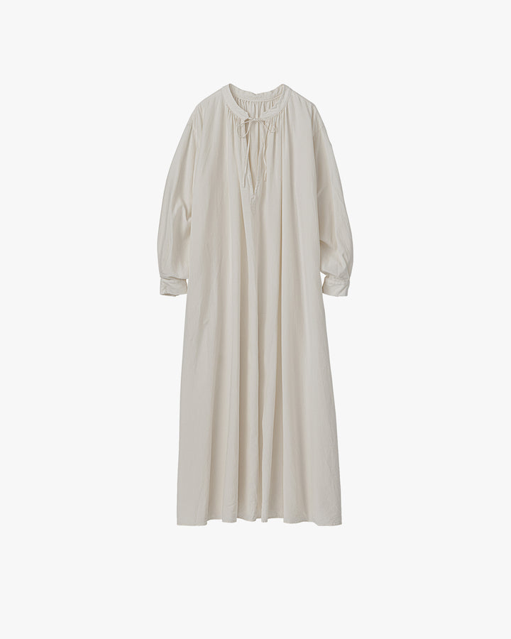 -SALE- Linen Cupro Smock Dress