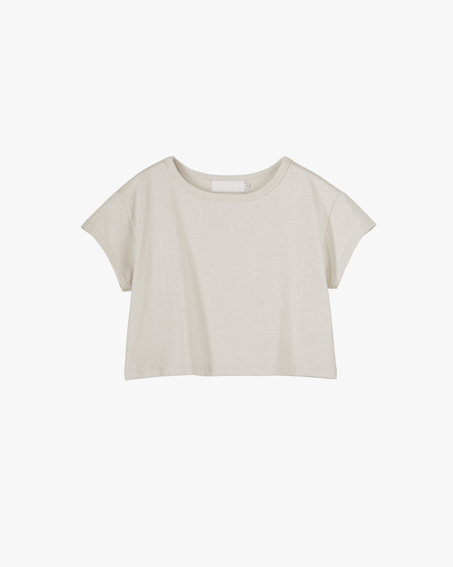 Recycled Cotton Jersey Compact Tee