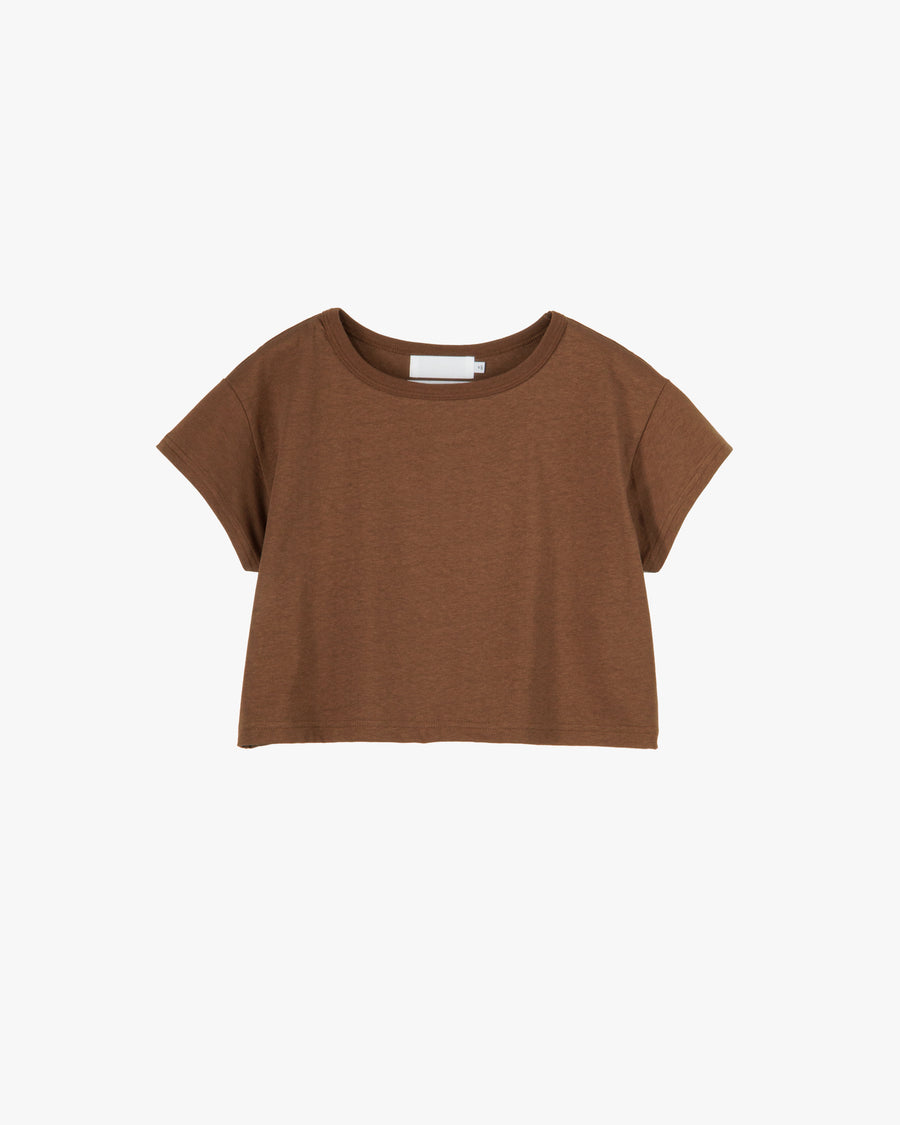 Recycled Cotton Jersey Compact Tee