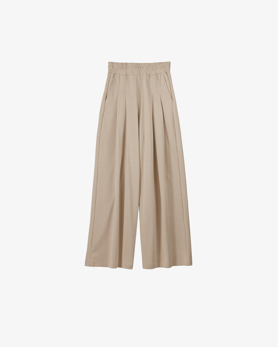 High Gauge Soft Terry Two Tuck Wide Pants