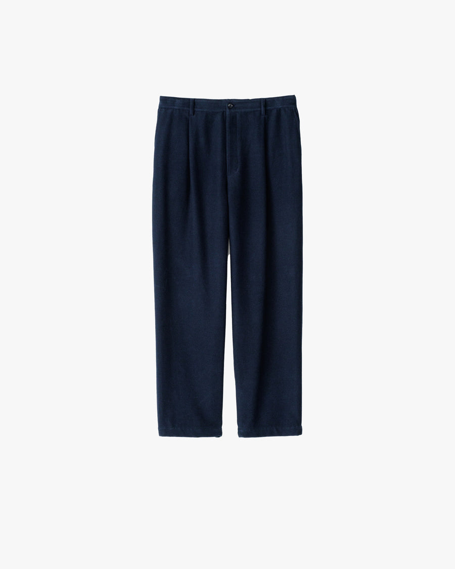 Supima Moleskin Tapered Trousers