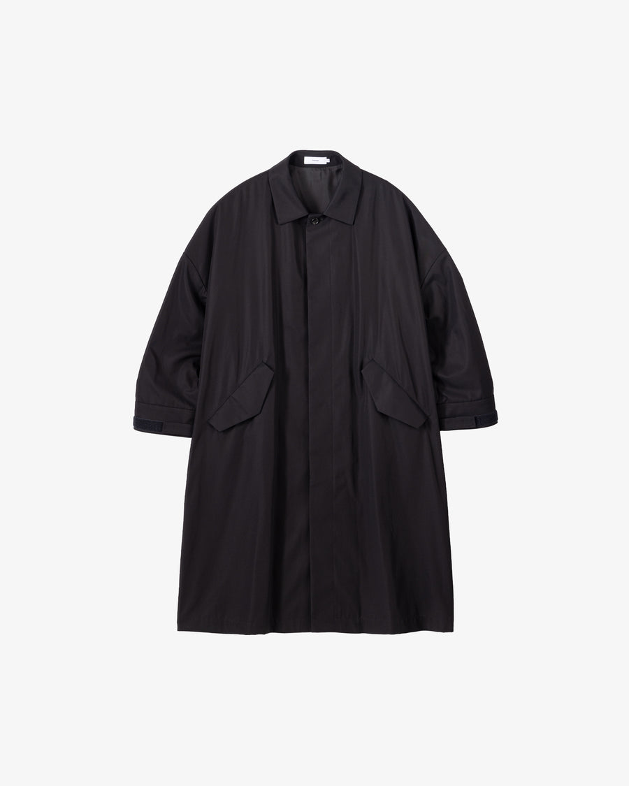 High Twist Gabardine Wide Coat