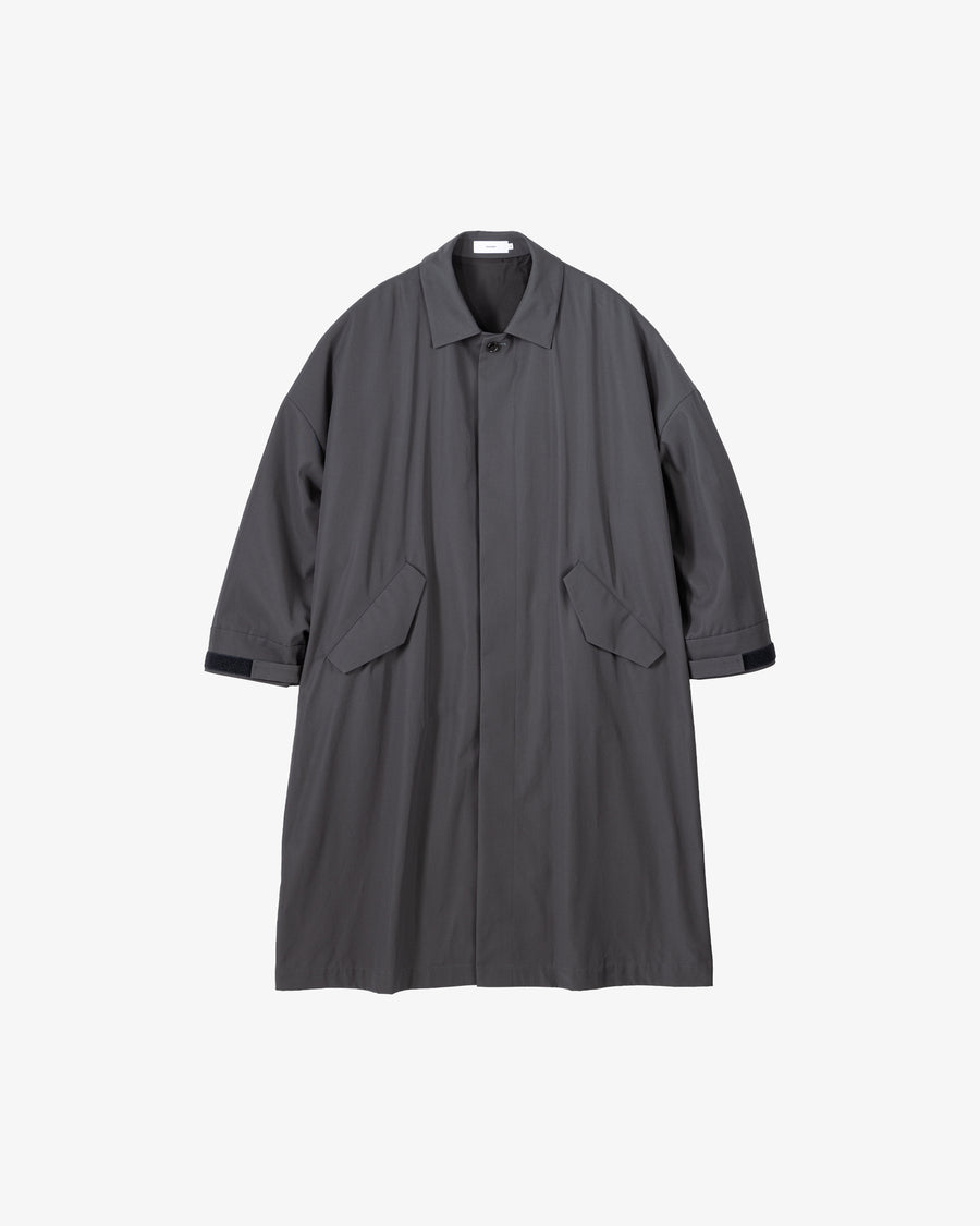 High Twist Gabardine Wide Coat