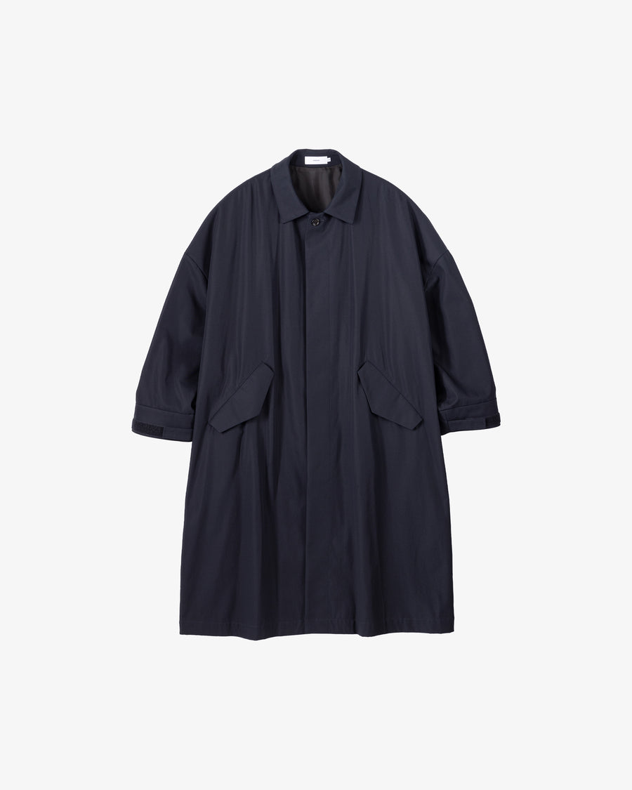 High Twist Gabardine Wide Coat