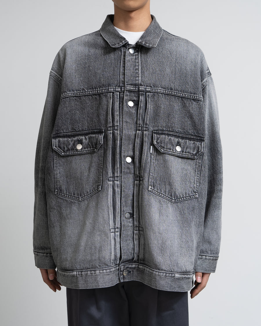 Selvage Denim Jacket -LIGHT FADE-