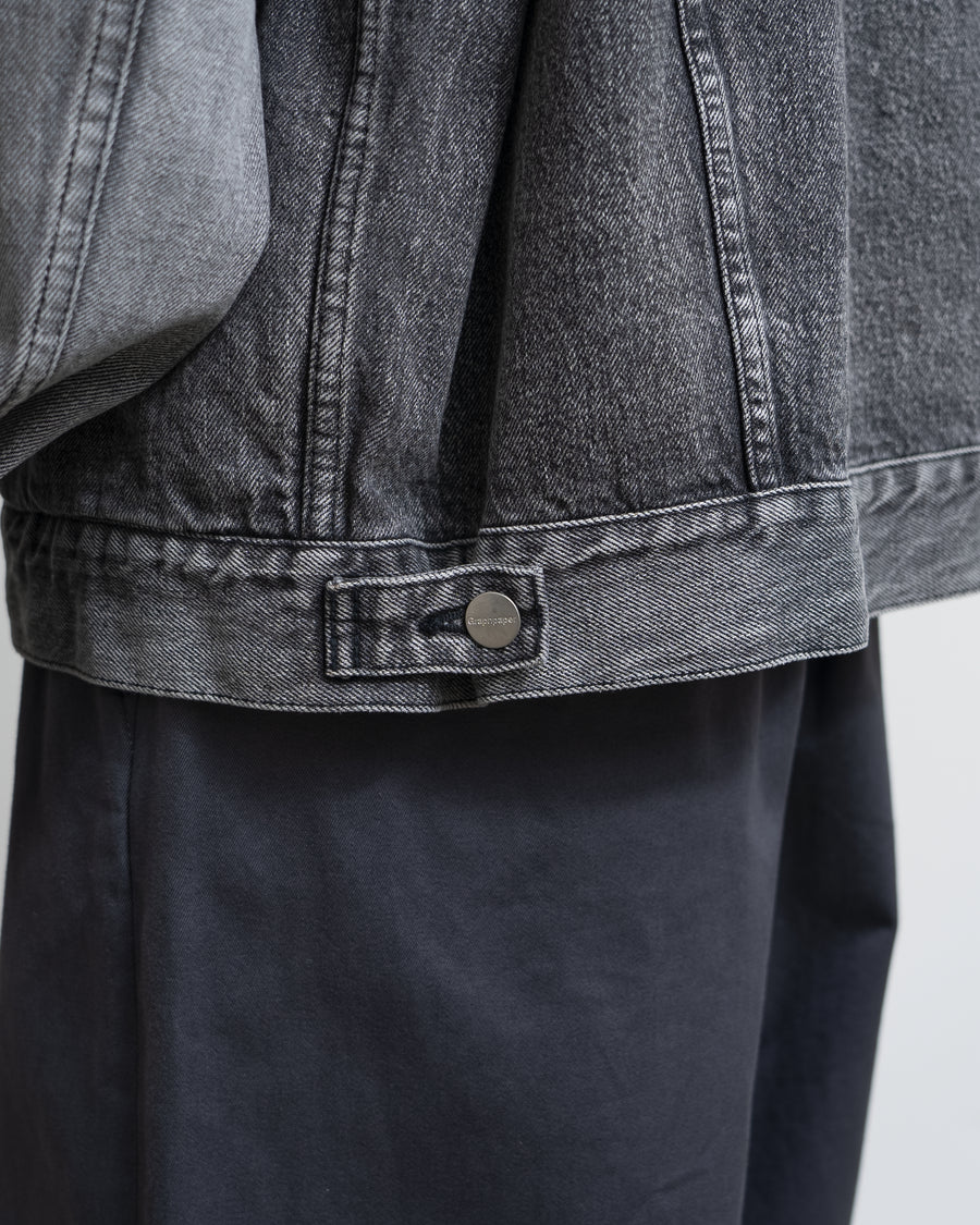 Selvage Denim Trucker Jacket -LIGHT FADE-