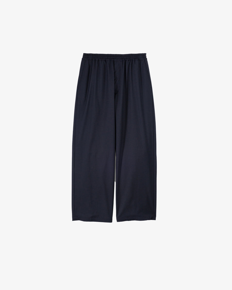 Extra Fine Wool Easy Wide Pants