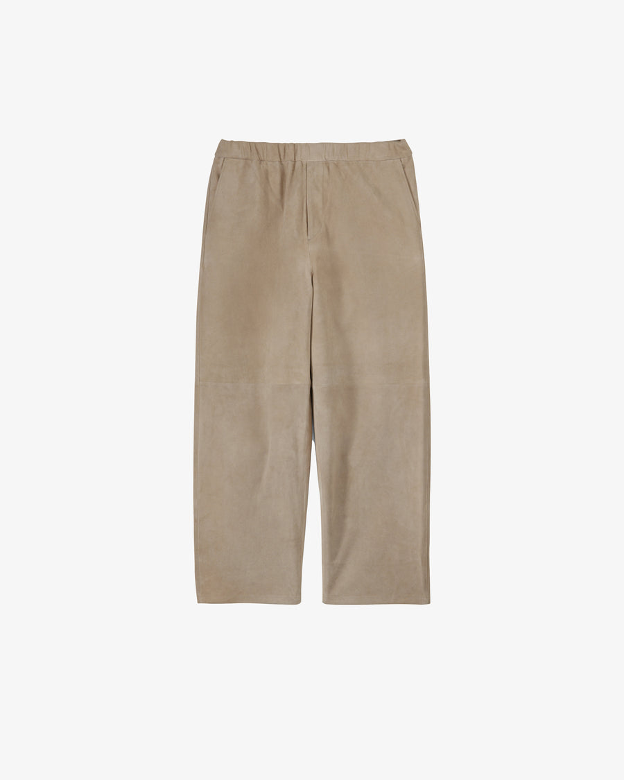 Goat Suede Wide Pants