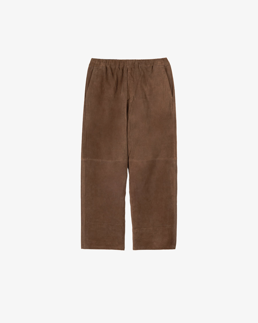 Goat Suede Wide Pants