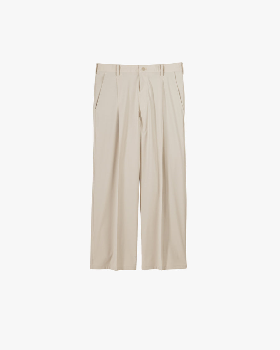 Semi Dull Oxford Wide Trousers