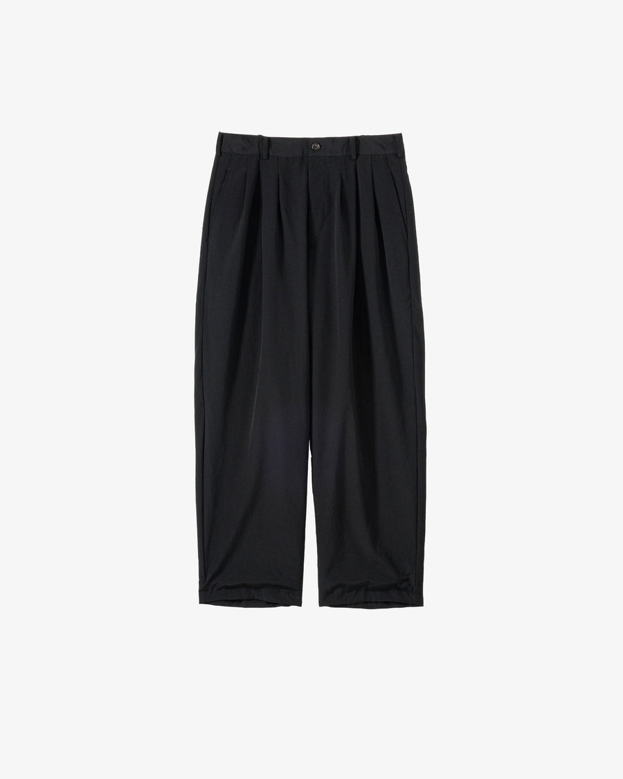 Boiled Wool 3 Pleat Trousers