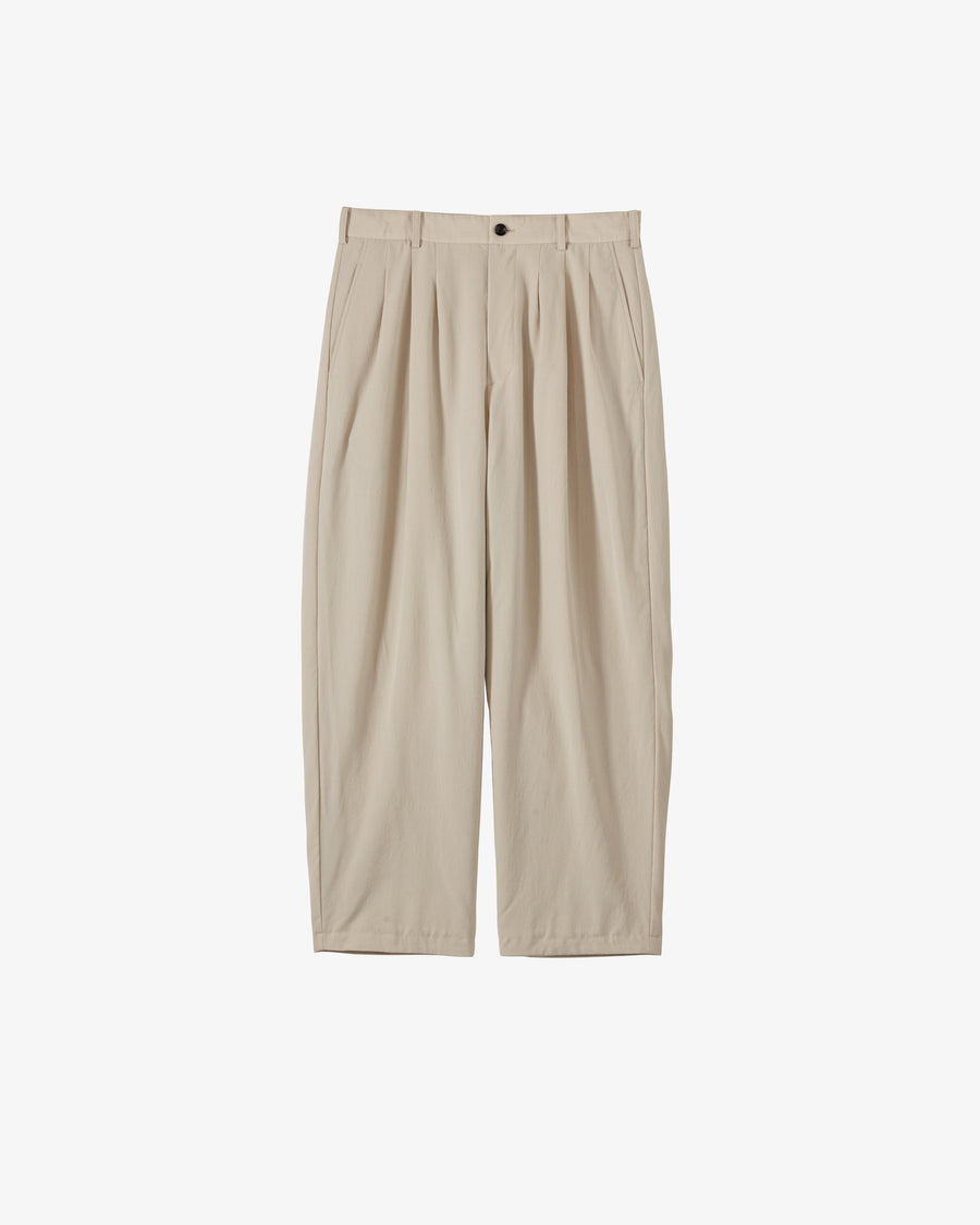 Boiled Wool 3 Pleat Trousers