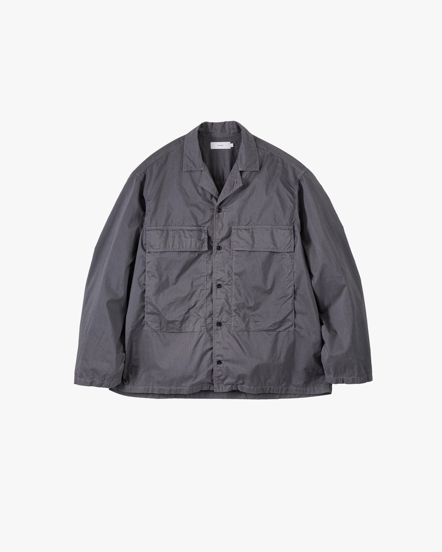 Garment Dyed Typewriter Fatigue Shirt