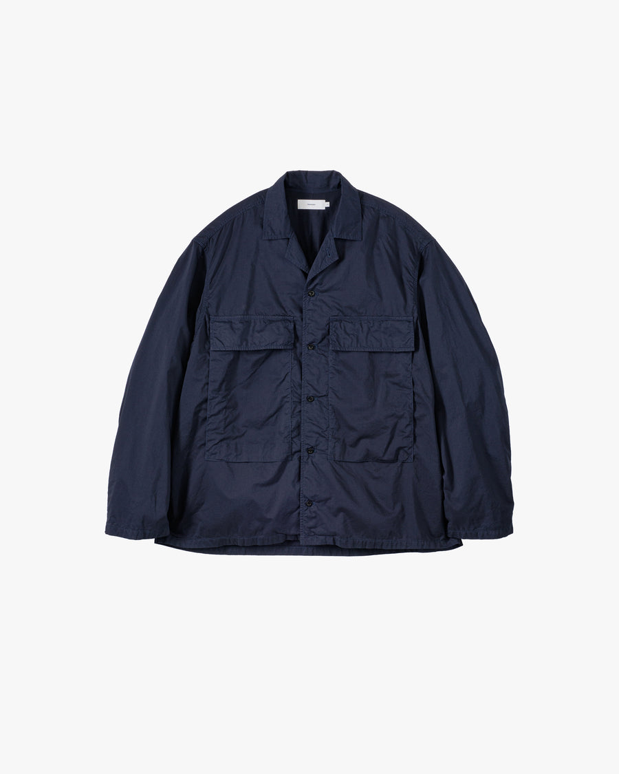 Garment Dyed Typewriter Fatigue Shirt