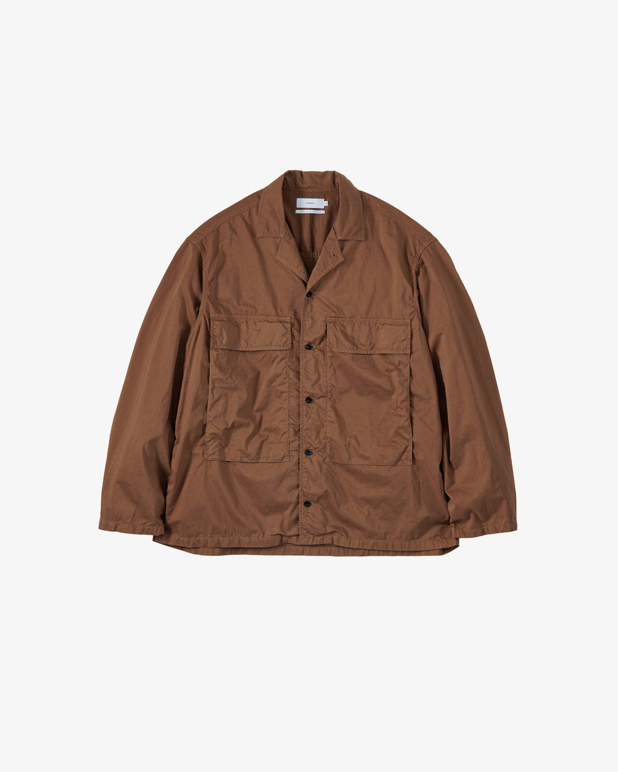 Garment Dyed Typewriter Fatigue Shirt