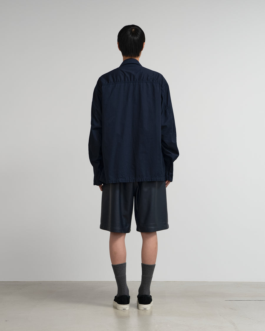 Garment Dyed Typewriter Fatigue Shirt