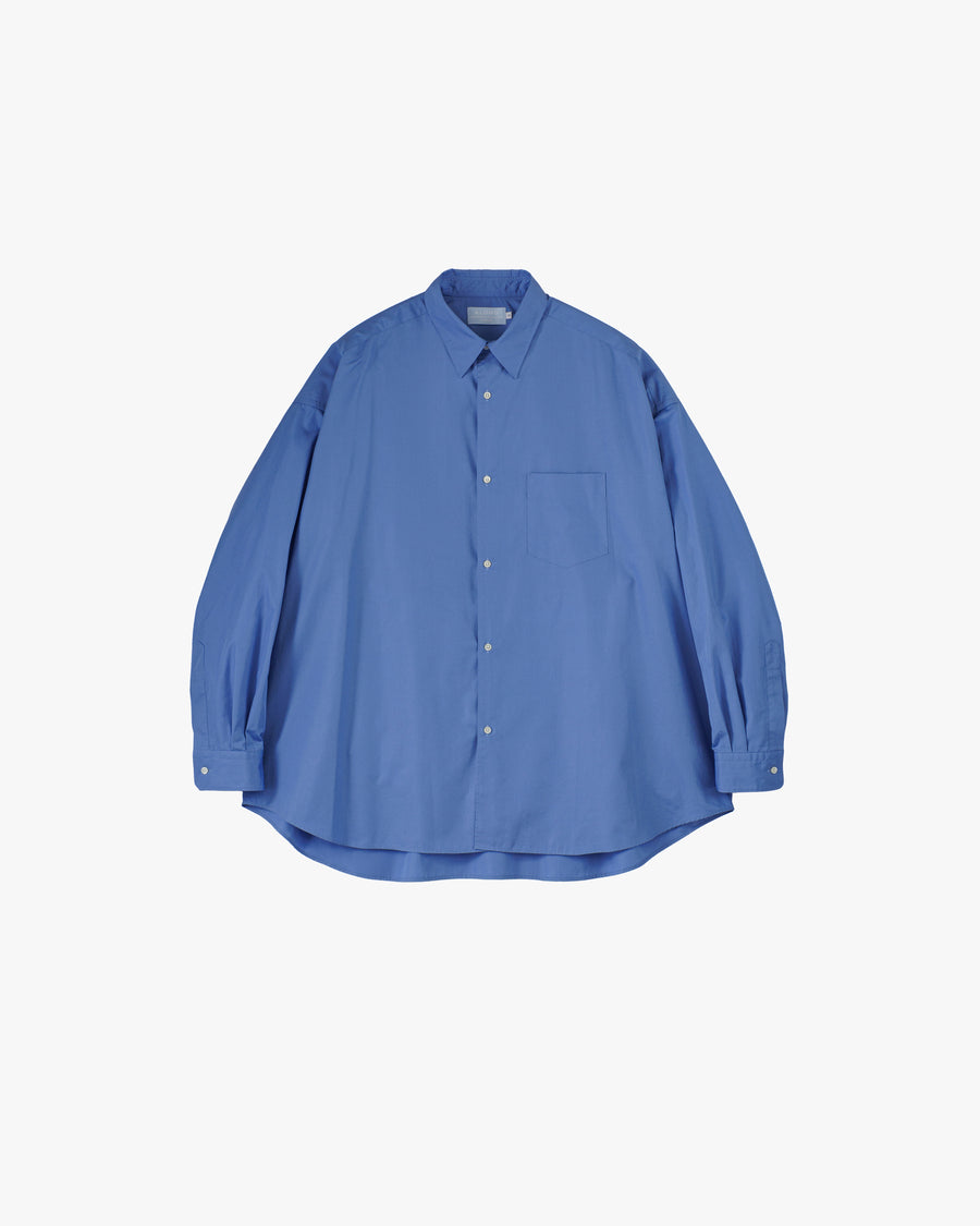 ALUMO for GP L/S Oversized Regular Collar Shirt