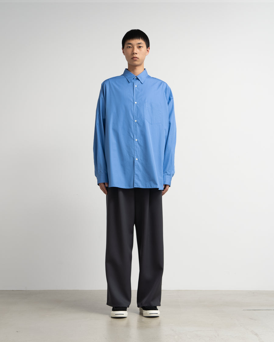 ALUMO for GP L/S Oversized Regular Collar Shirt