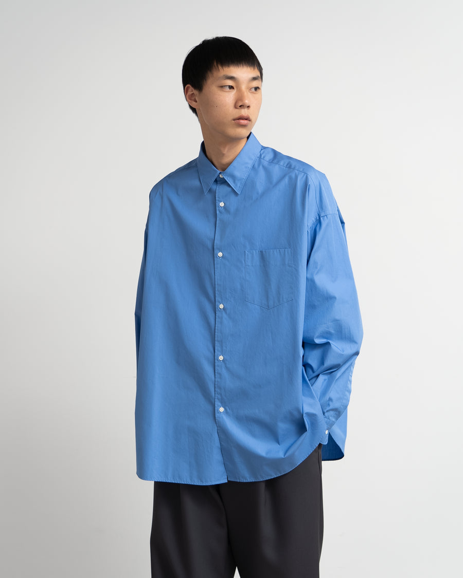 ALUMO for GP L/S Oversized Regular Collar Shirt