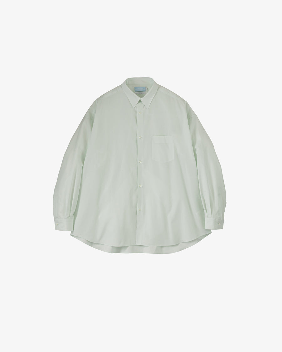 ALUMO for GP L/S Oversized Regular Collar Shirt