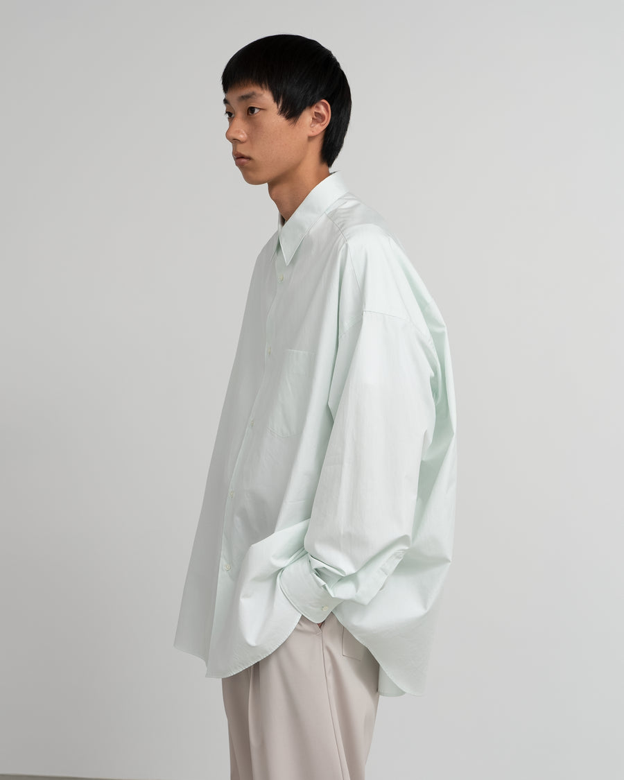 ALUMO for GP L/S Oversized Regular Collar Shirt