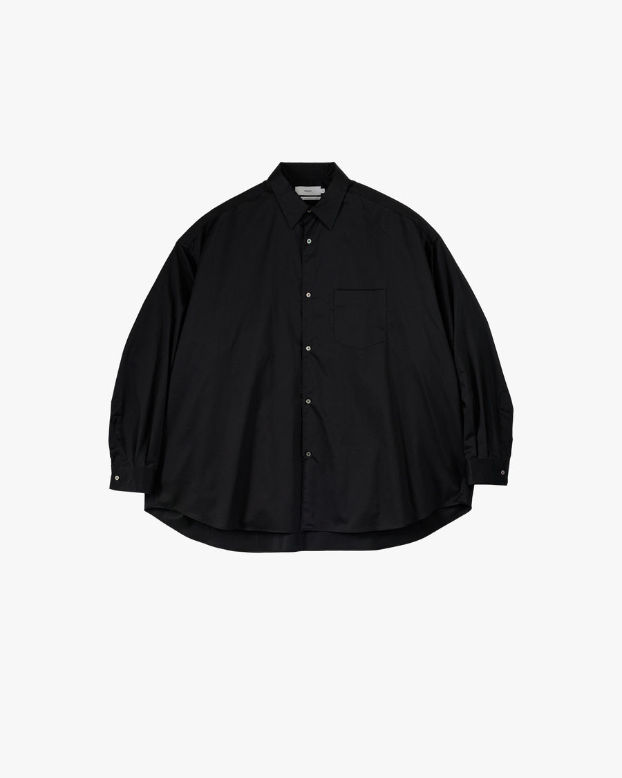 Silicon Poplin Oversized Regular Collar Shirt