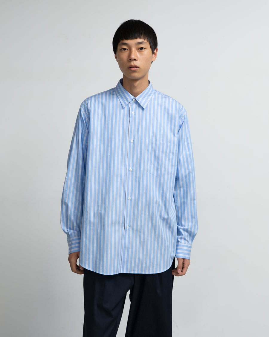 【新品未使用】Graphpaper シャツジャケット 25AW】Graphpaper Broad L/S Oversized Regular Collar Shirt