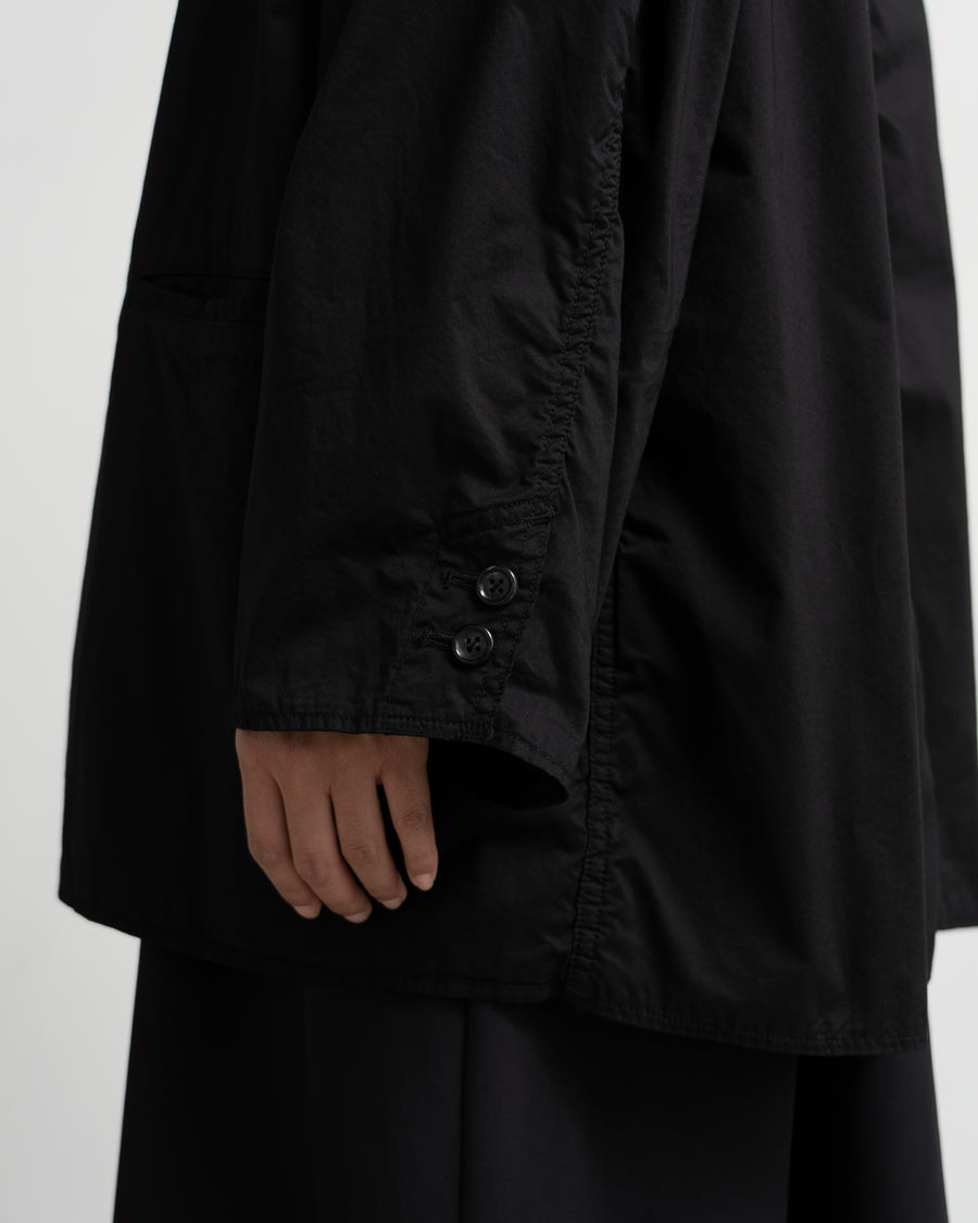 Garment Dyed Typewriter Oversized Jacket