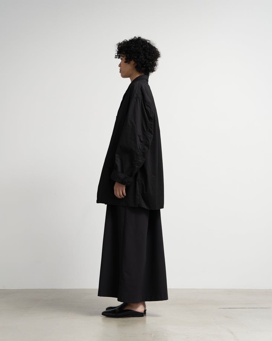 Garment Dyed Typewriter Oversized Jacket