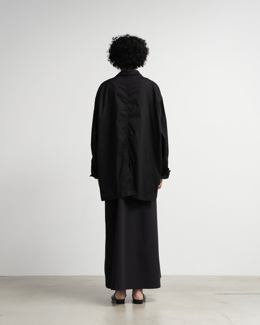 Garment Dyed Typewriter Oversized Jacket