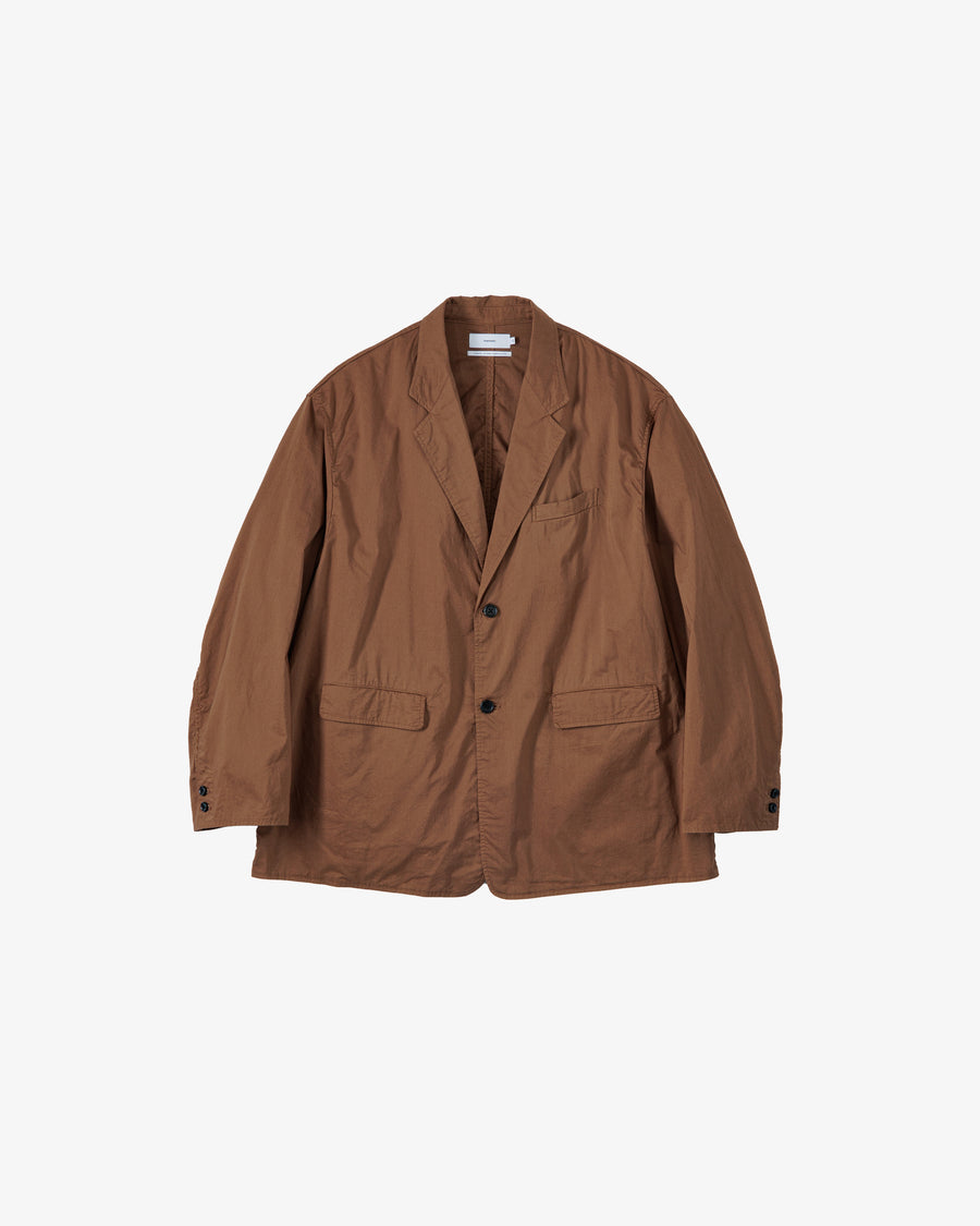 Garment Dyed Typewriter Oversized Jacket