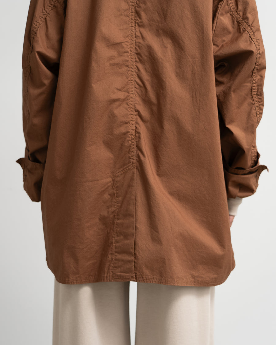 Garment Dyed Typewriter Oversized Double Jacket