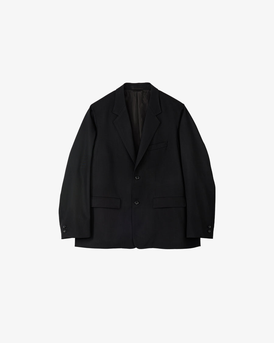 Techno Wool Nylon Compact Shoulder Jacket