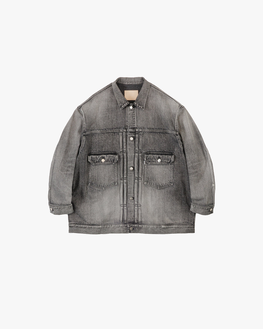 Selvage Denim Jacket -LIGHT FADE-