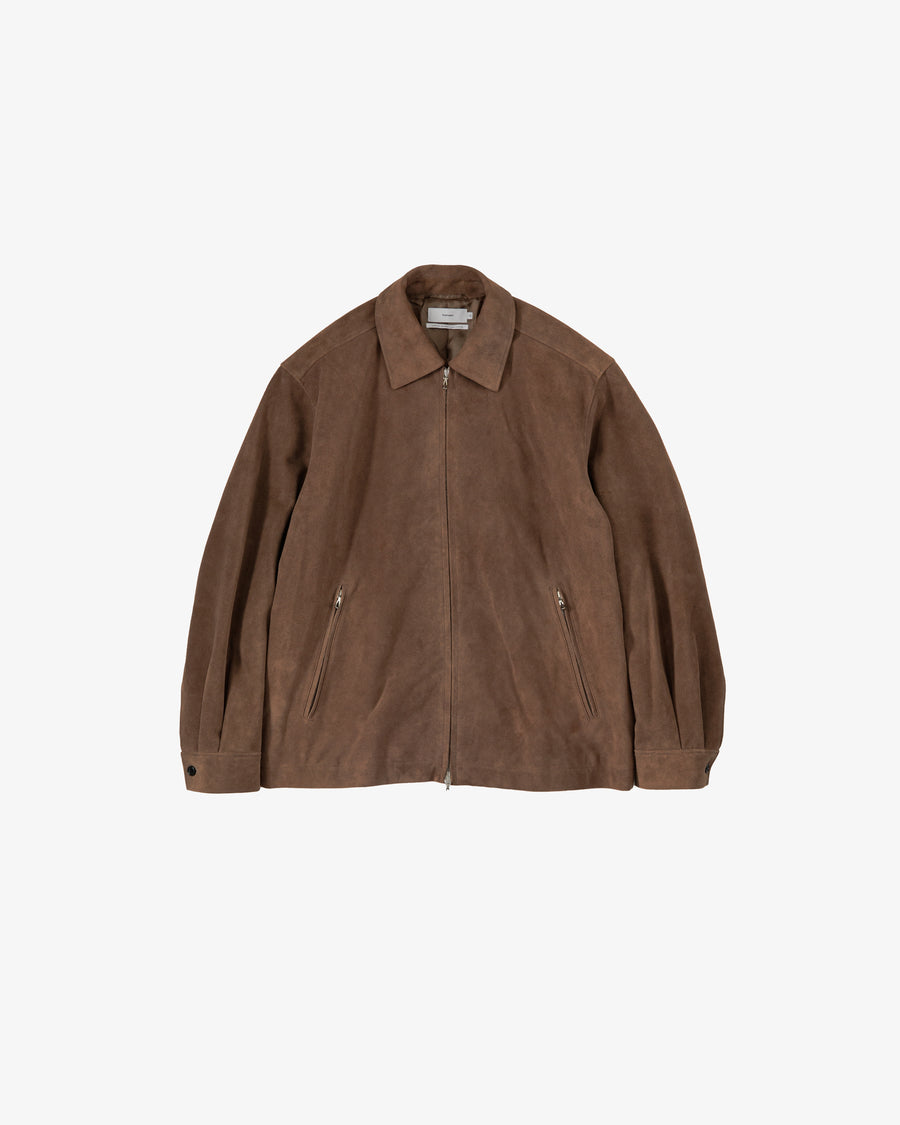 Goat Suede Blouson