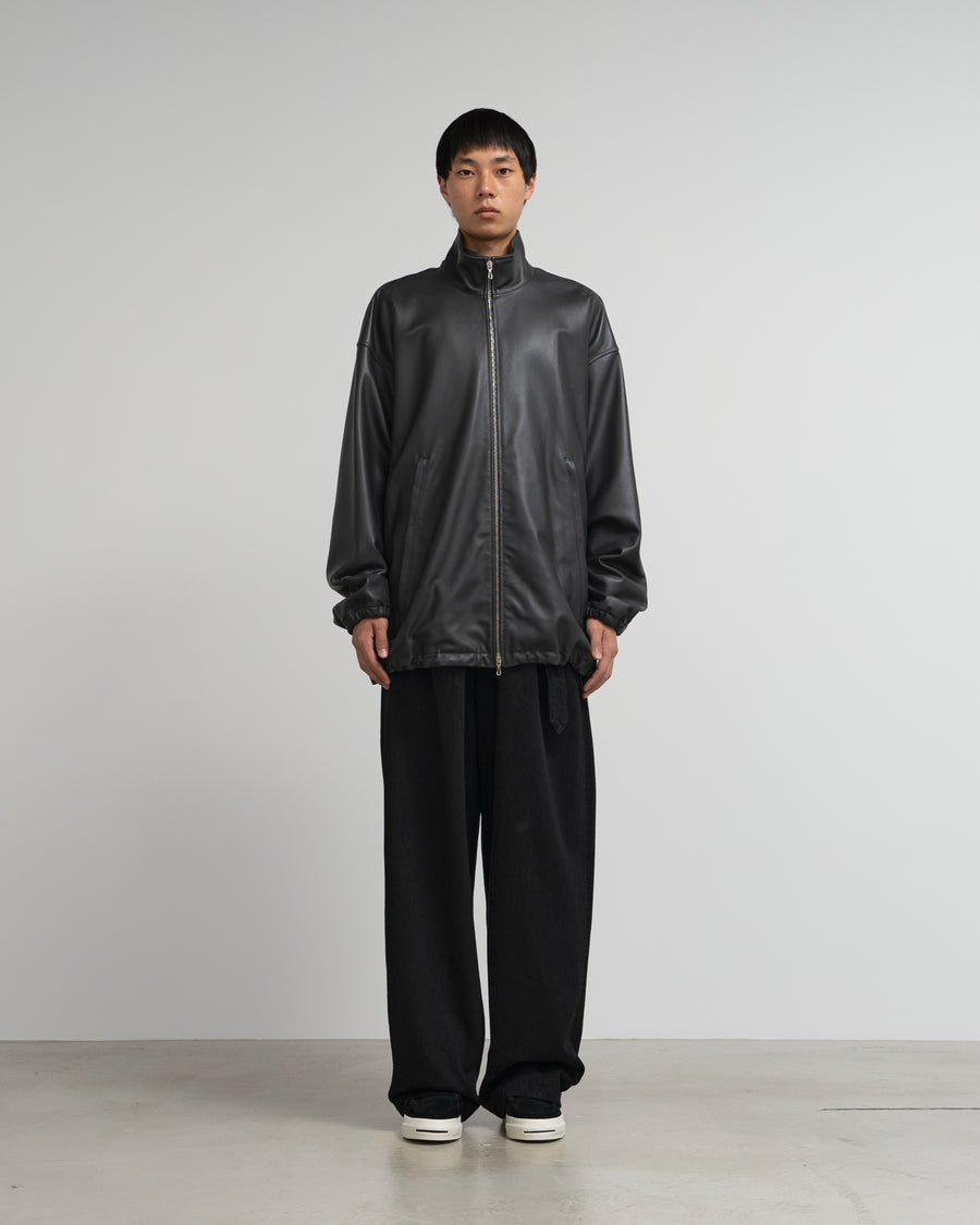 Lamb Leather Track Blouson