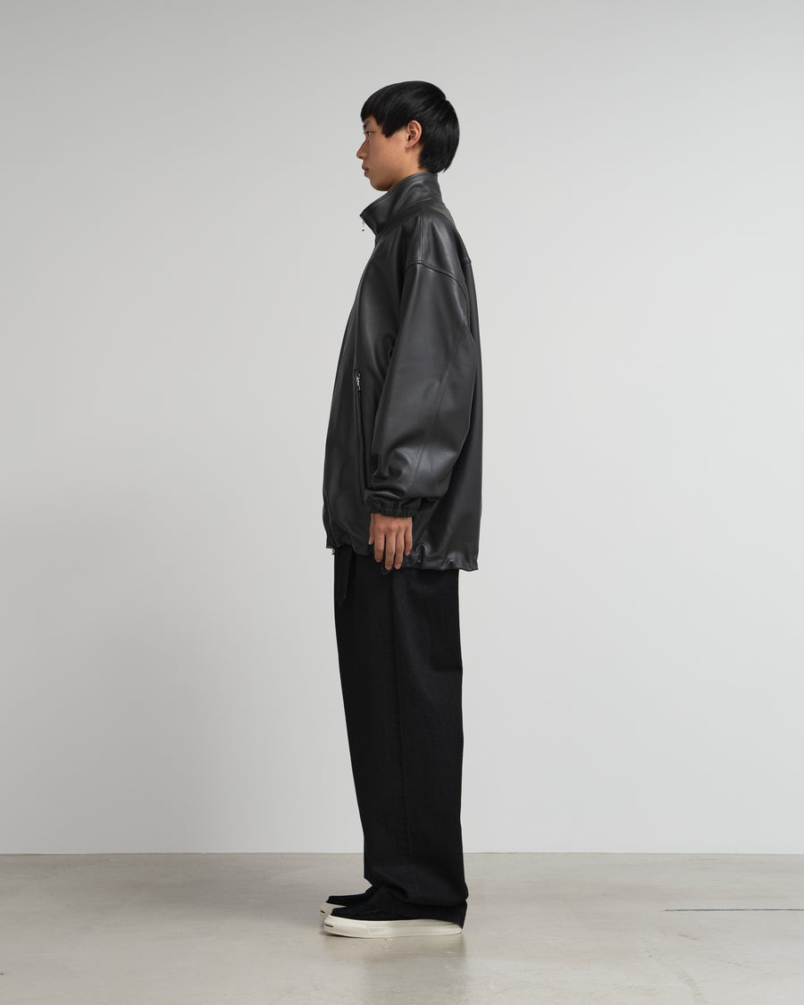 Lamb Leather Track Blouson