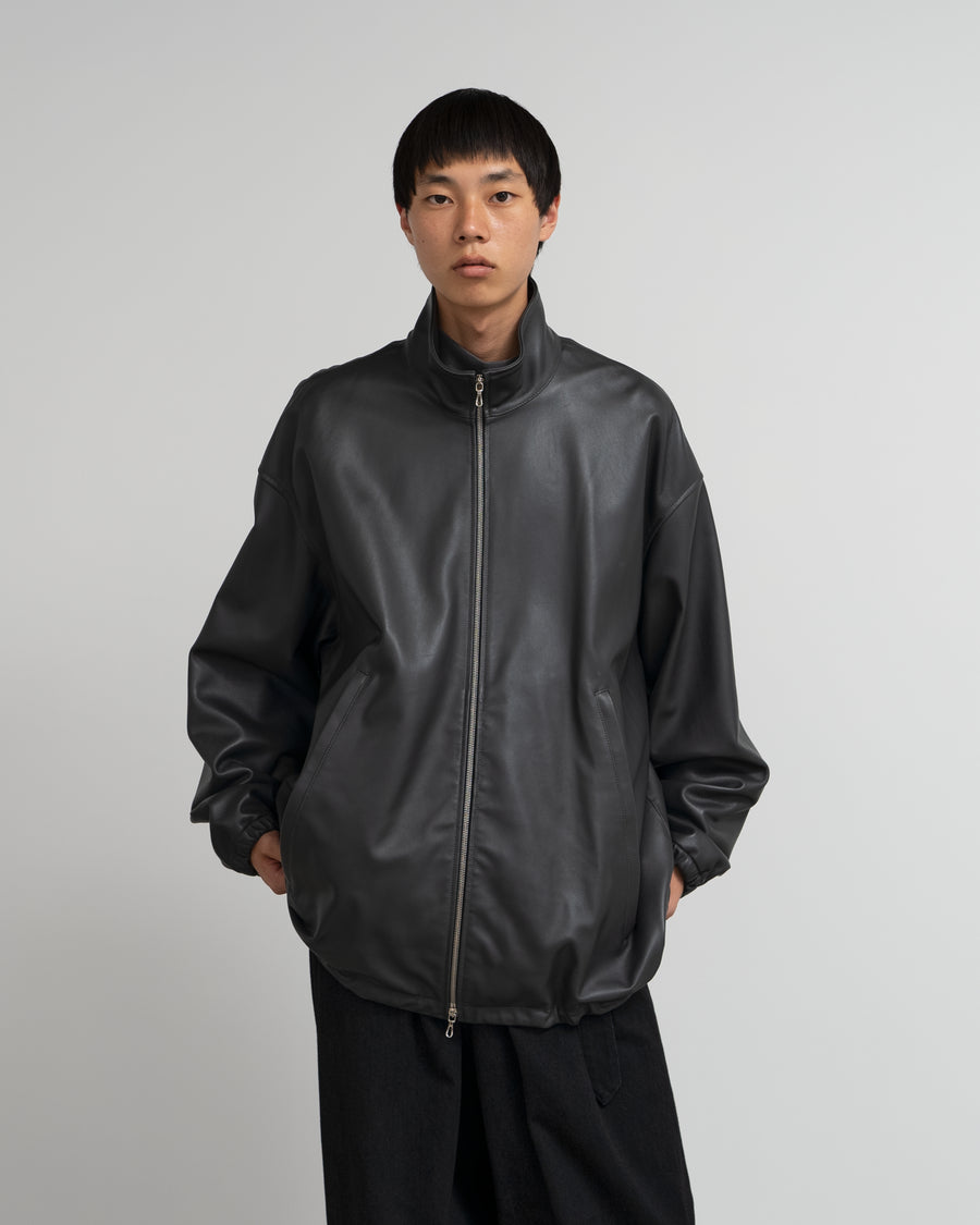 Lamb Leather Track Blouson