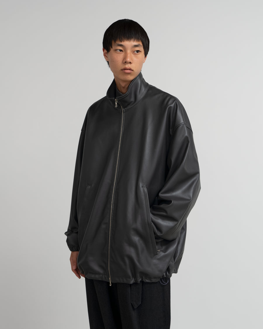 Lamb Leather Track Blouson