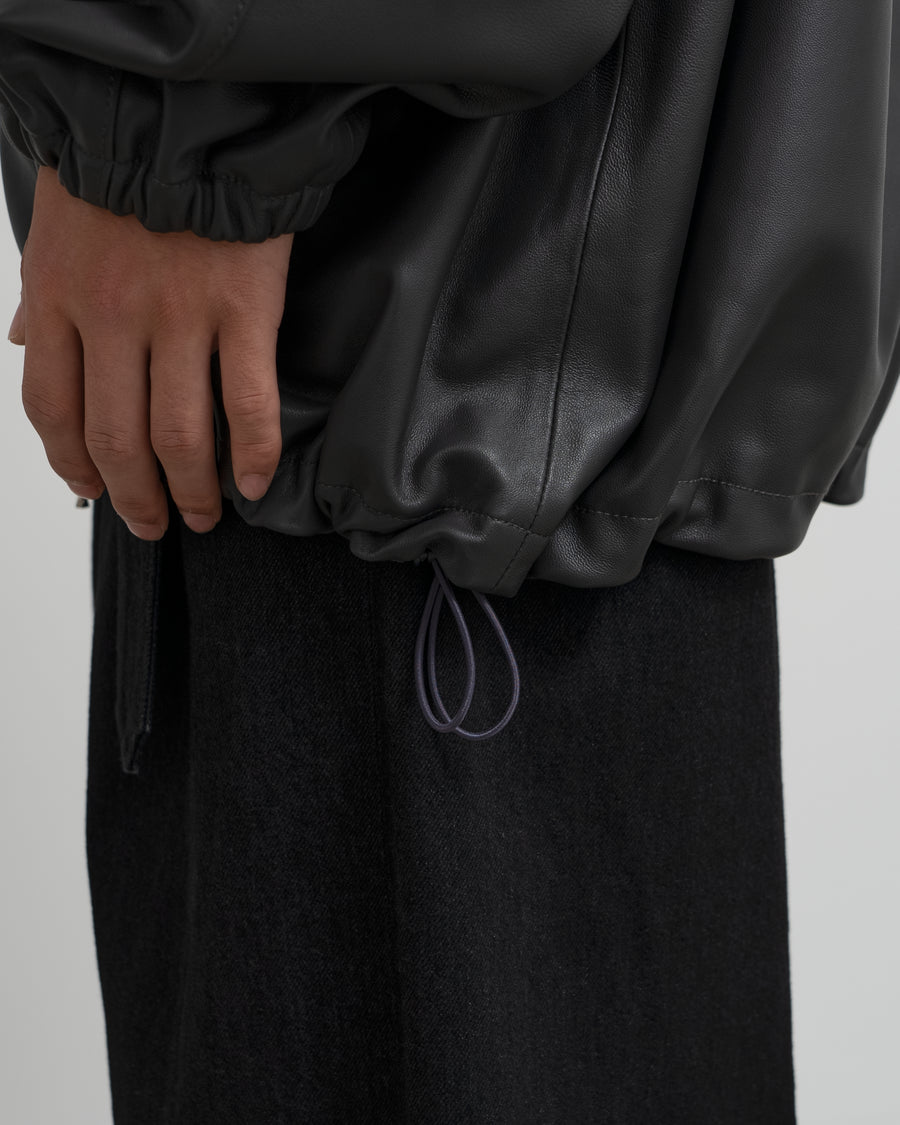 Lamb Leather Track Blouson