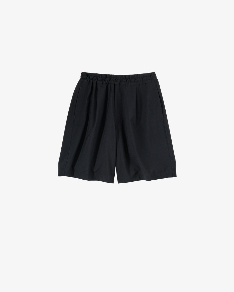 Tropical Wool Wide Shorts