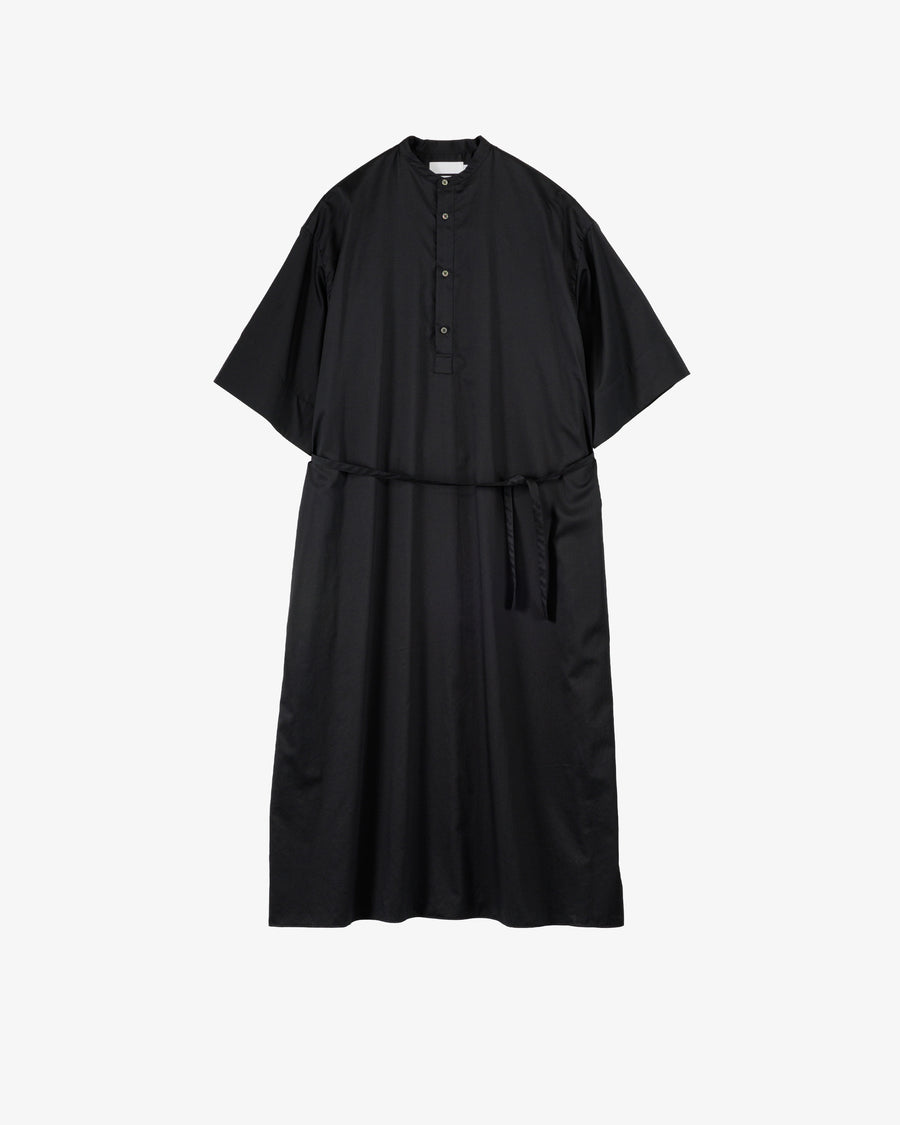 Silicon Poplin 3/4 Sleeve Smock Dress