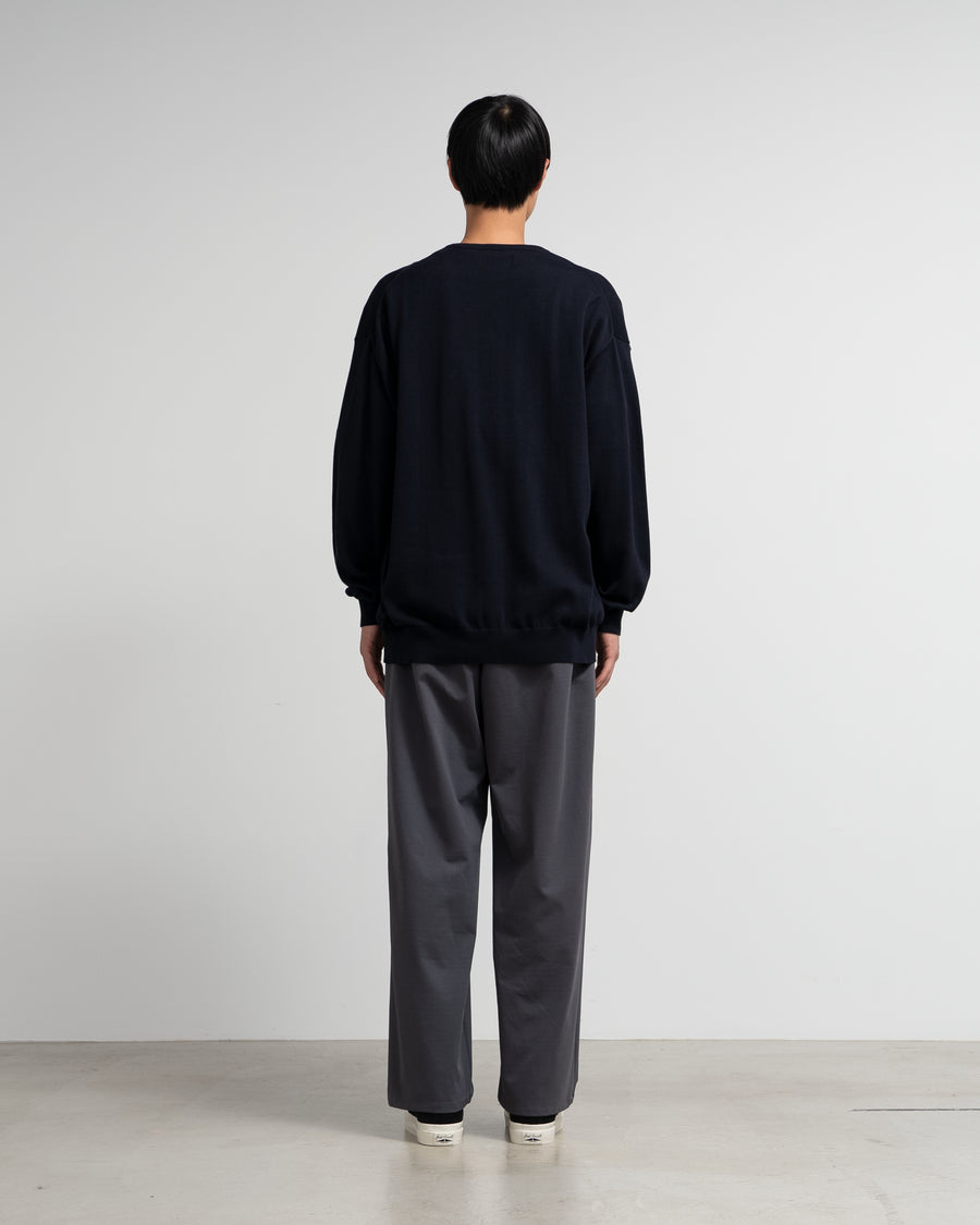 Suvin High Gauge L/S Crew Neck Knit