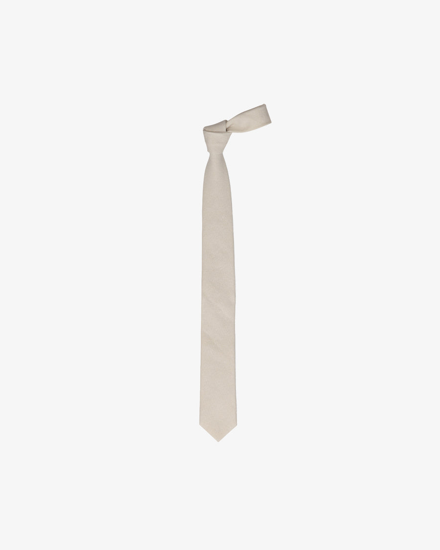 Silk Noil Viscose Necktie